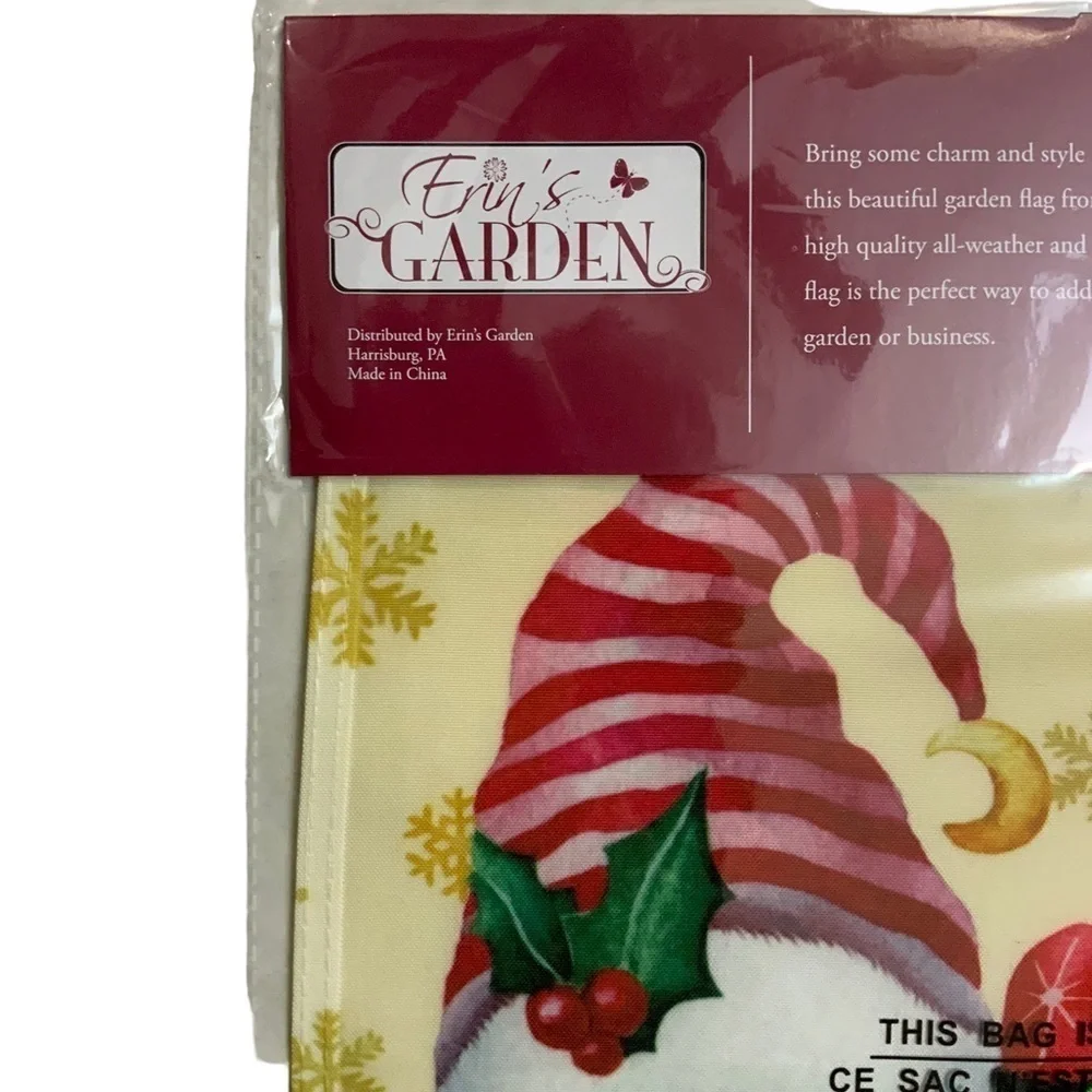 Erin’s Garden christmas gnome